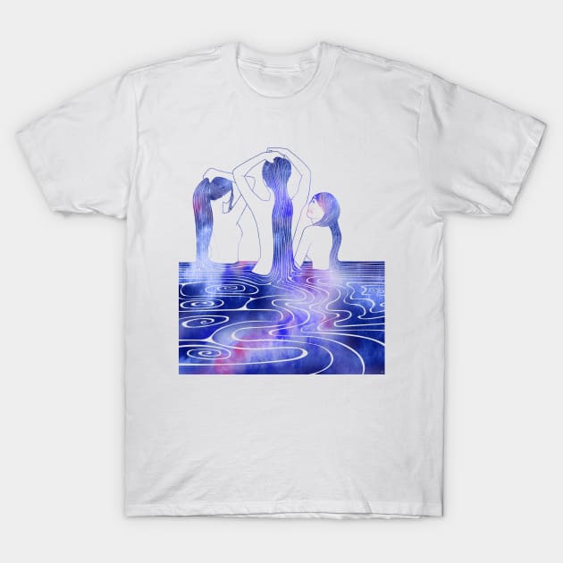 Three sirens T-Shirt by Sirenarts